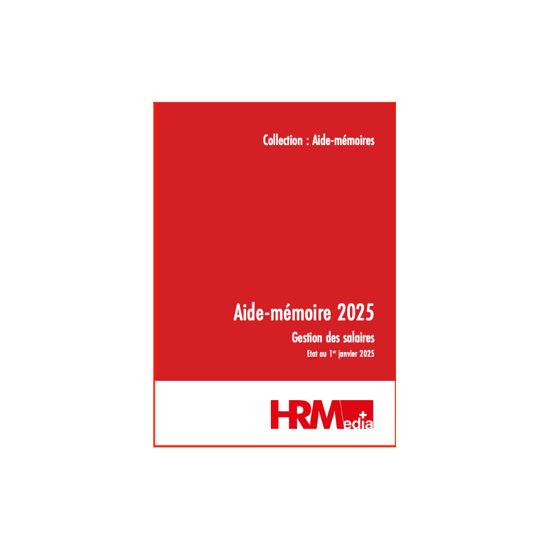 Aide-Mémoire 2025 - Gestion des salaires