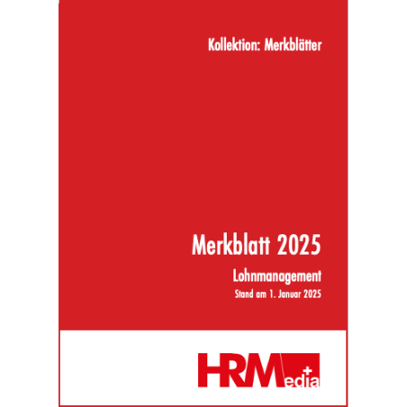 Merkblatt 2025 - Lohnmanagement