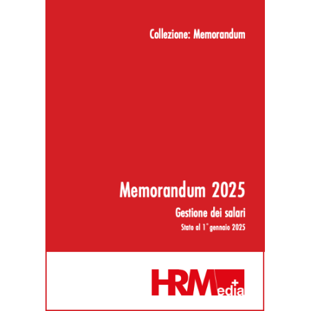 Memorandum 2025 - Gestione dei Salari