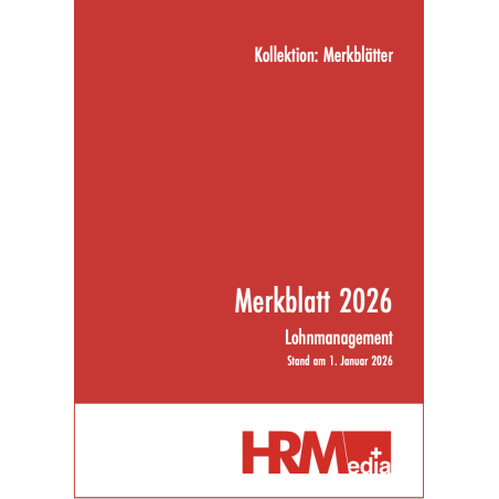 Merkblatt 2026 - Lohnmanagement