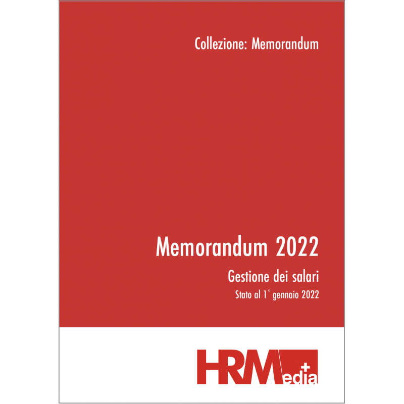 Memorandum 2022 - Gestione dei Salari